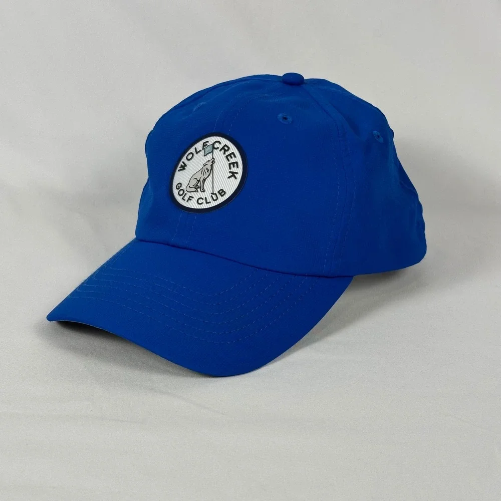 Wolf Creek Golf Club Golf Hat Imperial OSFA Blue Performance Cap